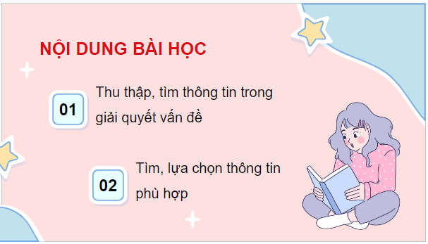 Giáo án điện tử Tin học lớp 5 Chân trời sáng tạo Bài 3: Thông tin trong giải quyết vấn đề | PPT Tin học 5