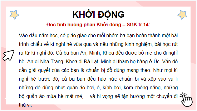 Giáo án điện tử Tin học lớp 5 Kết nối tri thức Bài 3: Tìm kiếm thông tin trong giải quyết vấn đề | PPT Tin học 5