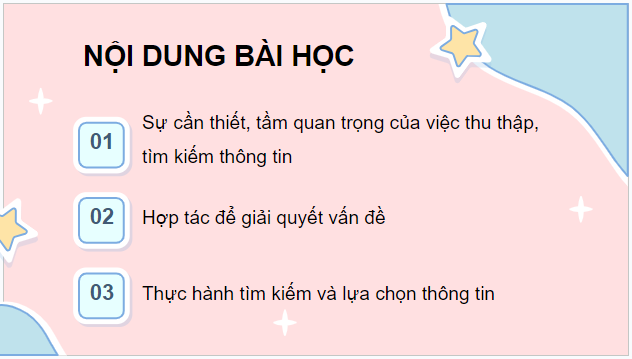 Giáo án điện tử Tin học lớp 5 Kết nối tri thức Bài 3: Tìm kiếm thông tin trong giải quyết vấn đề | PPT Tin học 5