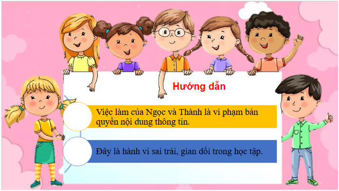 Giáo án điện tử Tin học lớp 5 Chân trời sáng tạo Bài 5: Bản quyền nội dung thông tin | PPT Tin học 5