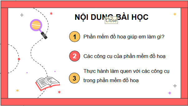 Giáo án điện tử Tin học lớp 5 Kết nối tri thức Bài 8A: Làm quen với phần mềm đồ hoạ | PPT Tin học 5