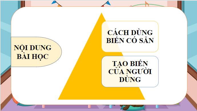 Giáo án điện tử Tin học lớp 5 Cánh diều Bài 9: Biến và cách dùng biến | PPT Tin học 5