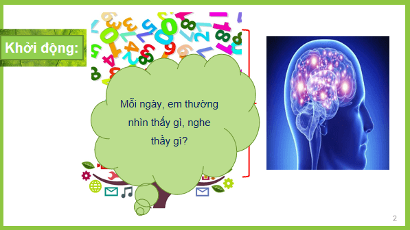 Giáo án điện tử Tin 6 Kết nối tri thức Bài 1: Thông tin và dữ liệu | PPT Tin học 6