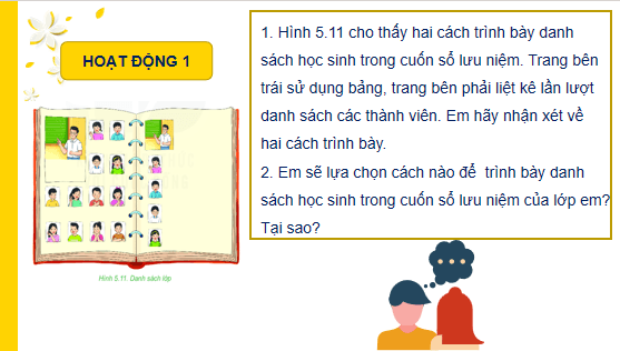 Giáo án điện tử Tin 6 Kết nối tri thức Bài 12: Trình bày thông tin ở dạng bảng | PPT Tin học 6