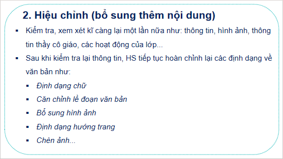 Giáo án điện tử Tin 6 Kết nối tri thức Bài 14: Thực hành tổng hợp: Hoàn thiện Sổ lưu niệm | PPT Tin học 6