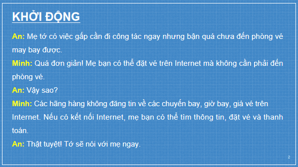 Giáo án điện tử Tin 6 Kết nối tri thức Bài 5: Internet | PPT Tin học 6