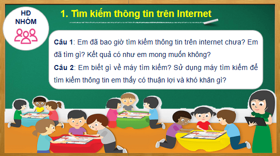 Giáo án điện tử Tin 6 Kết nối tri thức Bài 7: Tìm kiếm thông tin trên Internet | PPT Tin học 6