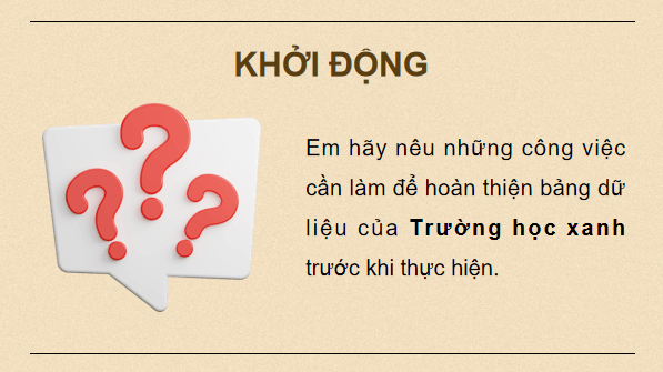Giáo án điện tử Tin 7 Kết nối tri thức Bài 10: Hoàn thiện bảng tính | PPT Tin học 7