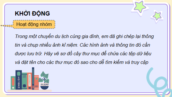 Giáo án điện tử Tin 7 Kết nối tri thức Bài 3: Quản lí dữ liệu trong máy tính | PPT Tin học 7