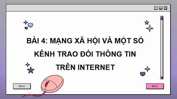 Giáo án điện tử Tin 7 Kết nối tri thức Bài 4: Mạng xã hội và một số kênh trao đổi thông tin trên internet | PPT Tin học 7