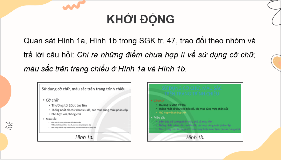 Giáo án điện tử Tin 8 Chân trời sáng tạo Bài 10A: Trình bày trang chiếu | PPT Tin học 8