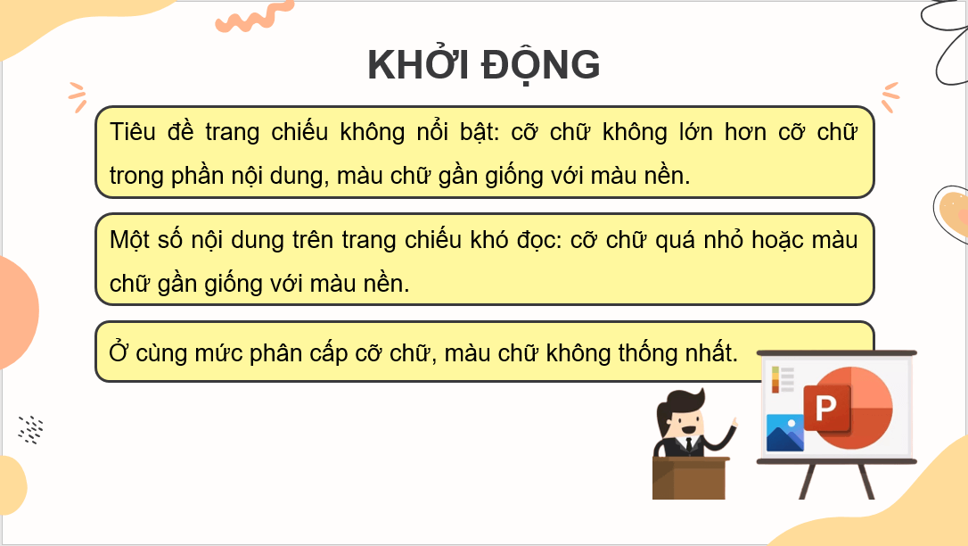 Giáo án điện tử Tin 8 Chân trời sáng tạo Bài 10A: Trình bày trang chiếu | PPT Tin học 8