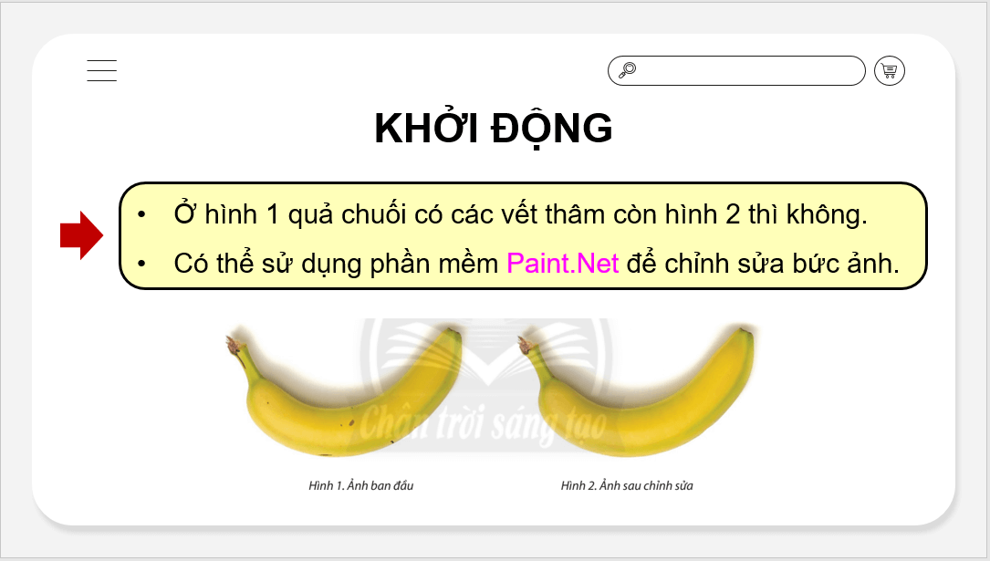 Giáo án điện tử Tin 8 Chân trời sáng tạo Bài 11B: Tẩy, tạo hiệu ứng cho ảnh | PPT Tin học 8