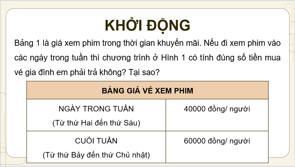 Giáo án điện tử Tin 8 Chân trời sáng tạo Bài 13: Cấu trúc rẽ nhánh | PPT Tin học 8