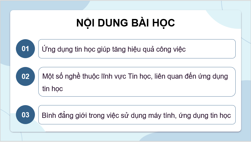 Giáo án điện tử Tin 8 Chân trời sáng tạo Bài 16: Tin học và nghề nghiệp | PPT Tin học 8