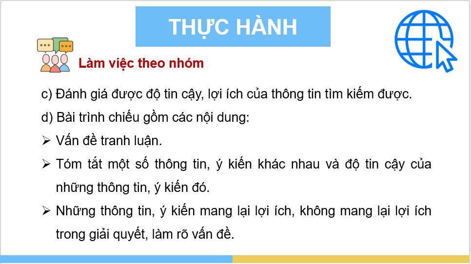 Giáo án điện tử Tin 8 Chân trời sáng tạo Bài 3: Thông tin với giải quyết vấn đề | PPT Tin học 8