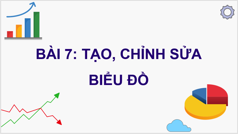 Giáo án điện tử Tin 8 Chân trời sáng tạo Bài 7: Tạo, chỉnh sửa biểu đồ | PPT Tin học 8