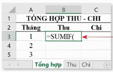 Giáo án Tin học 9 Chân trời sáng tạo Bài 9A: Tổng hợp, đối chiếu thu, chi