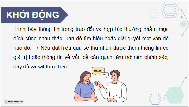 Giáo án điện tử Tin 9 Cánh diều Bài 1: Sử dụng bài trình chiếu trong trao đổi thông tin | PPT Tin học 9