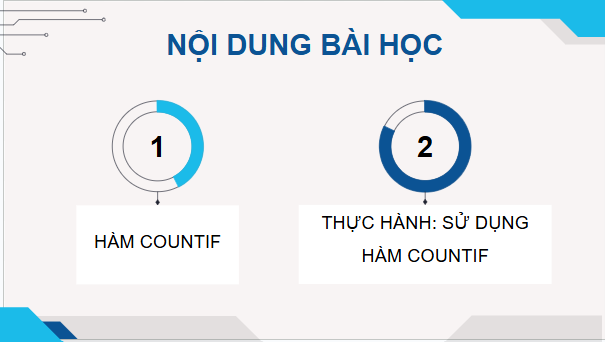 Giáo án điện tử Tin 9 Kết nối tri thức Bài 10a: Sử dụng hàm COUNTIF | PPT Tin học 9