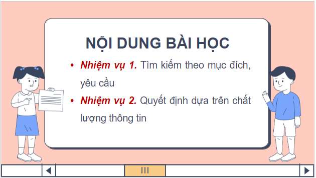 Giáo án điện tử Tin 9 Kết nối tri thức Bài 3: Thực hành: Đánh giá chất lượng thông tin | PPT Tin học 9