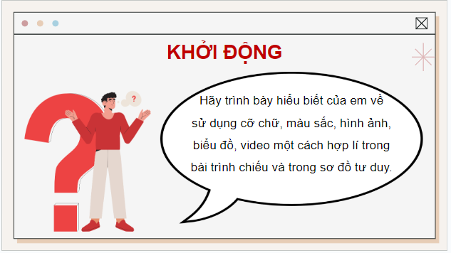 Giáo án điện tử Tin 9 Chân trời sáng tạo Bài 5: Trình bày, trao đổi thông tin | PPT Tin học 9