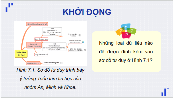 Giáo án điện tử Tin 9 Kết nối tri thức Bài 8: Thực hành: Sử dụng công cụ trực quan trình bày thông tin trong trao đổi và hợp tác | PPT Tin học 9