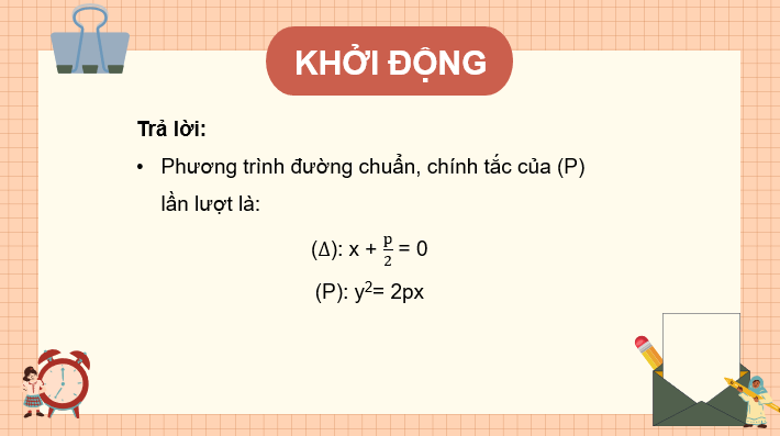 Giáo án điện tử Toán 10 Chân trời Bài 2: Vẽ ba đường conic bằng phần mềm Geogebra | PPT Toán 10 Chân trời sáng tạo