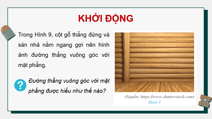 Giáo án điện tử Toán 11 Cánh diều Bài 2: Đường thẳng vuông góc với mặt phẳng | PPT Toán 11