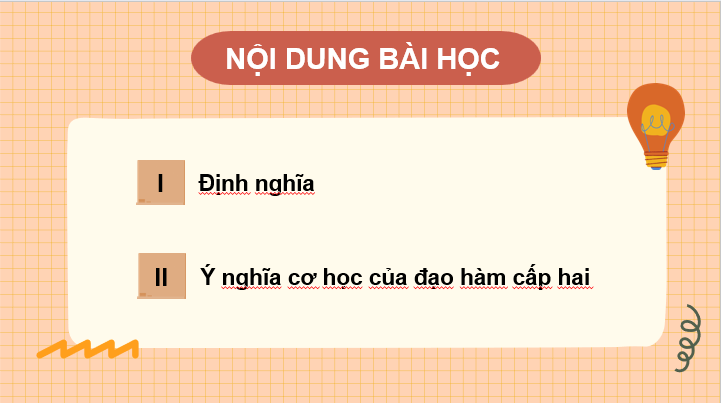 Giáo án điện tử Toán 11 Cánh diều Bài 3: Đạo hàm cấp hai | PPT Toán 11