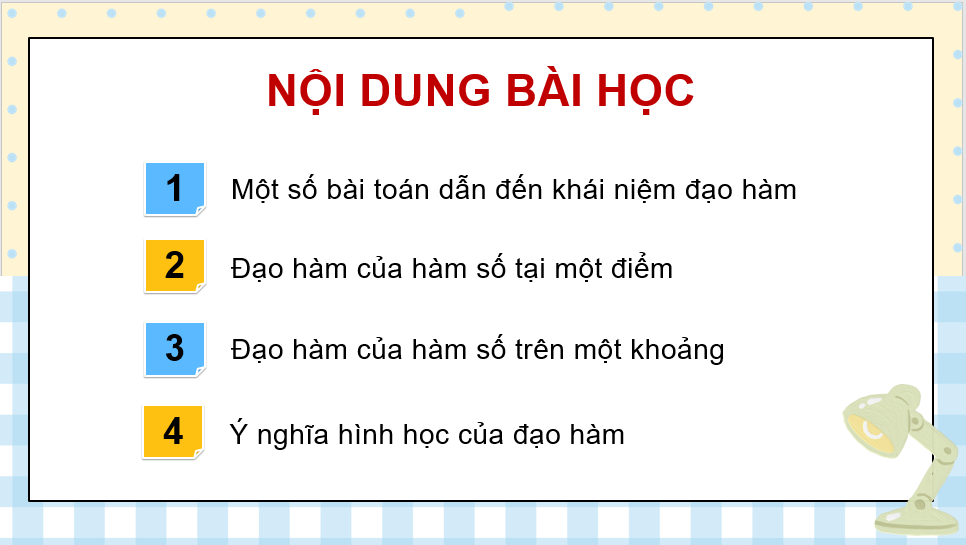 Giáo án điện tử Toán 11 Kết nối Bài 31: Định nghĩa và ý nghĩa của đạo hàm | PPT Toán 11 Kết nối tri thức