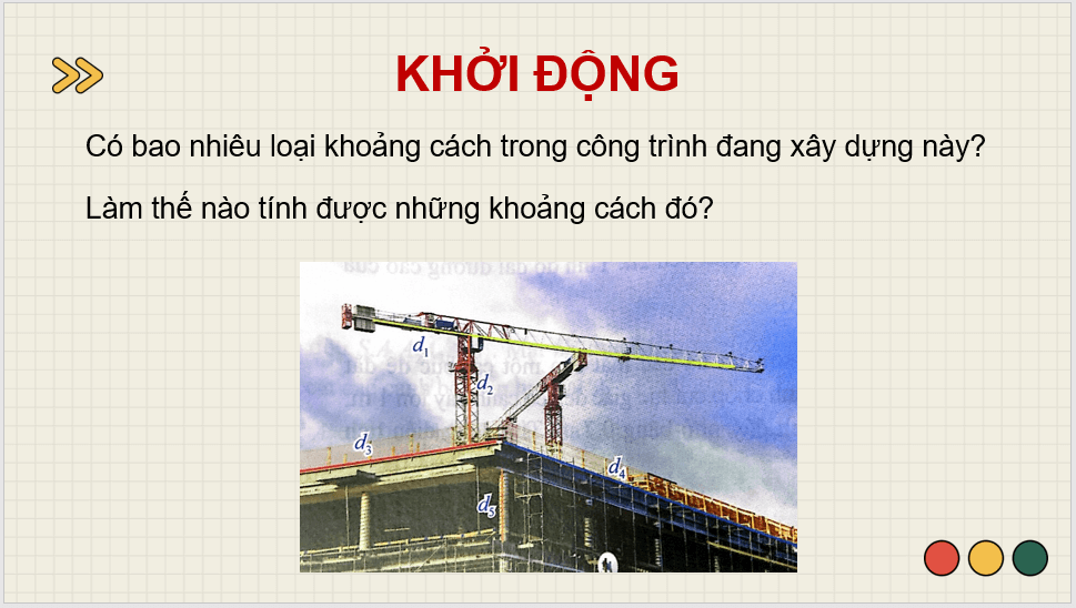 Giáo án điện tử Toán 11 Chân trời Bài 4: Khoảng cách trong không gian | PPT Toán 11 Chân trời sáng tạo