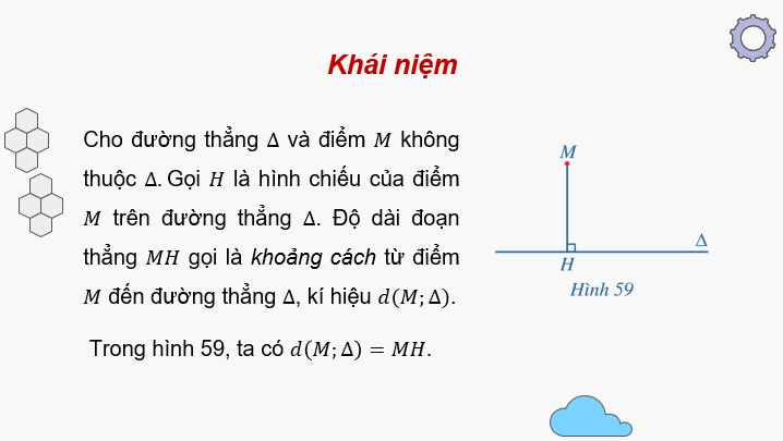 Giáo án điện tử Toán 11 Cánh diều Bài 5: Khoảng cách | PPT Toán 11