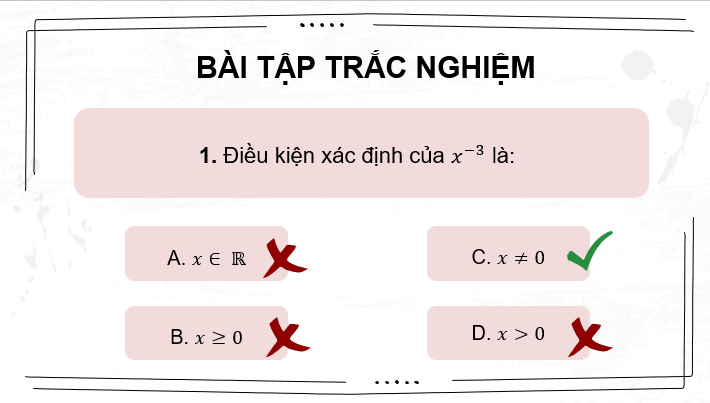 Giáo án điện tử Toán 11 Cánh diều Bài tập cuối chương 6 | PPT Toán 11