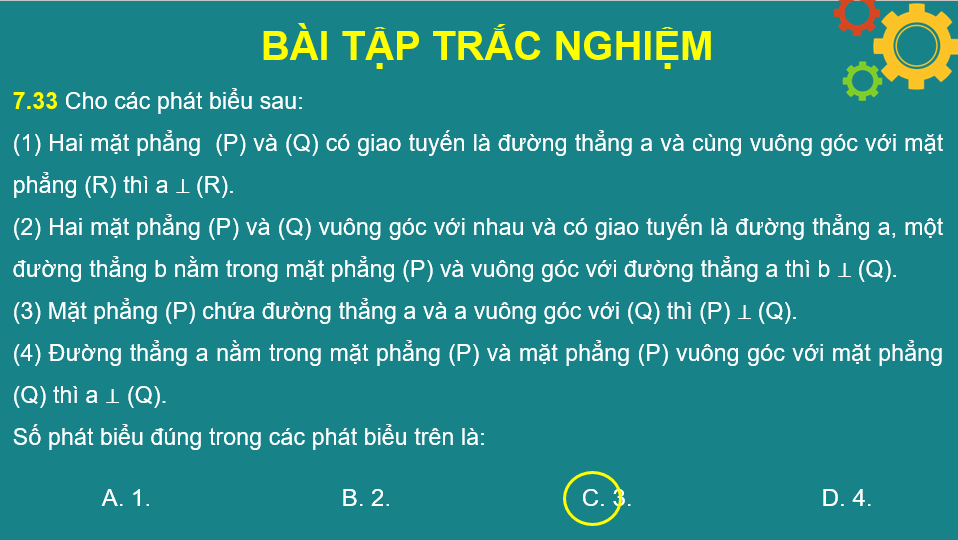 Giáo án điện tử Toán 11 Kết nối Bài tập cuối chương 7 | PPT Toán 11 Kết nối tri thức