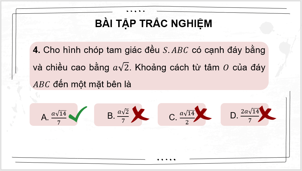 Giáo án điện tử Toán 11 Chân trời Bài tập cuối chương 8 | PPT Toán 11 Chân trời sáng tạo