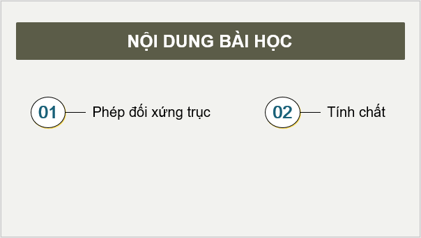 Giáo án điện tử Chuyên đề Toán 11 Kết nối Bài 3: Phép đối xứng trục | PPT Chuyên đề học tập Toán 11 Kết nối tri thức