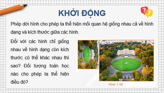 Giáo án điện tử Chuyên đề Toán 11 Kết nối Bài 7: Phép đồng dạng | PPT Chuyên đề học tập Toán 11 Kết nối tri thức