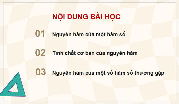 Giáo án điện tử Toán 12 Kết nối Bài 11: Nguyên hàm | PPT Toán 12 Kết nối tri thức