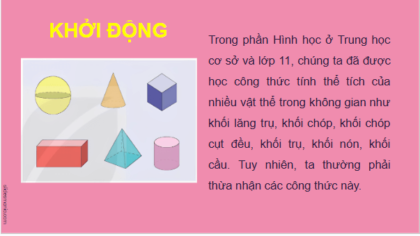 Giáo án điện tử Toán 12 Kết nối Bài 13: Ứng dụng hình học của tích phân | PPT Toán 12 Kết nối tri thức