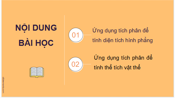 Giáo án điện tử Toán 12 Kết nối Bài 13: Ứng dụng hình học của tích phân | PPT Toán 12 Kết nối tri thức