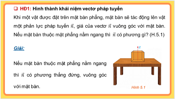 Giáo án điện tử Toán 12 Kết nối Bài 14: Phương trình mặt phẳng | PPT Toán 12 Kết nối tri thức