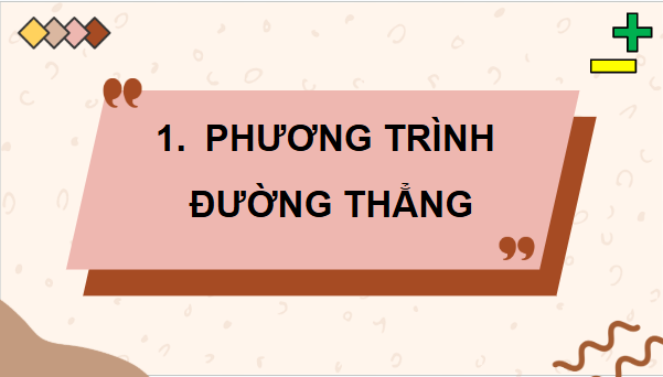 Giáo án điện tử Toán 12 Kết nối Bài 15: Phương trình đường thẳng trong không gian | PPT Toán 12 Kết nối tri thức