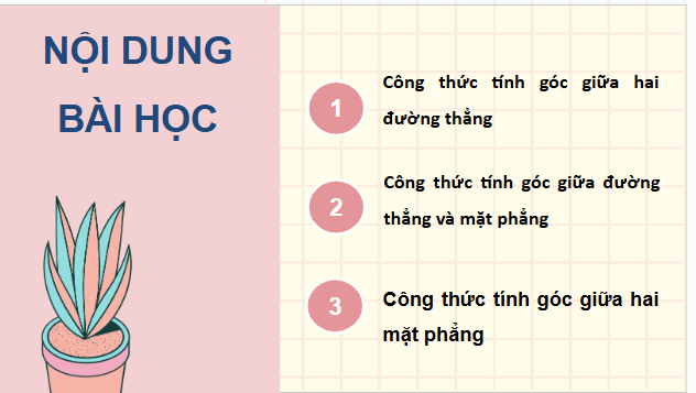 Giáo án điện tử Toán 12 Kết nối Bài 16: Công thức tính góc trong không gian | PPT Toán 12 Kết nối tri thức