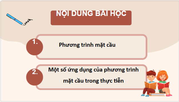 Giáo án điện tử Toán 12 Kết nối Bài 17: Phương trình mặt cầu | PPT Toán 12 Kết nối tri thức