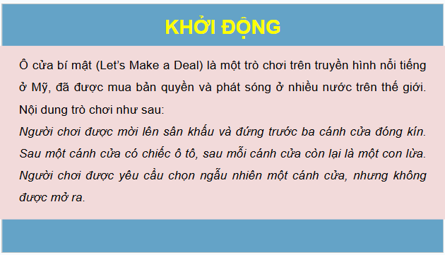 Giáo án điện tử Toán 12 Kết nối Bài 18: Xác suất có điều kiện | PPT Toán 12 Kết nối tri thức