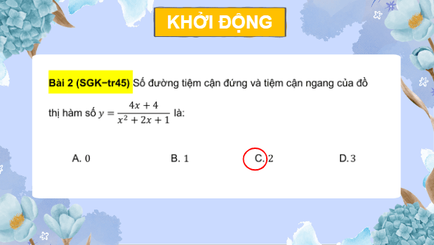 Giáo án điện tử Toán 12 Cánh diều Bài tập cuối chương 1 | PPT Toán 12