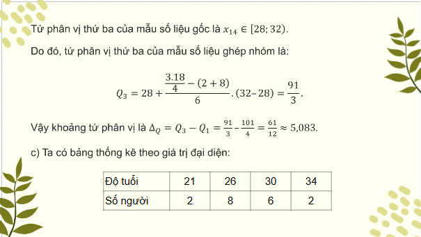 Giáo án điện tử Toán 12 Chân trời Bài tập cuối chương 3 | PPT Toán 12 Chân trời sáng tạo