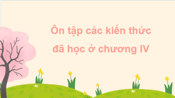 Giáo án điện tử Toán 12 Cánh diều Bài tập cuối chương 4 | PPT Toán 12