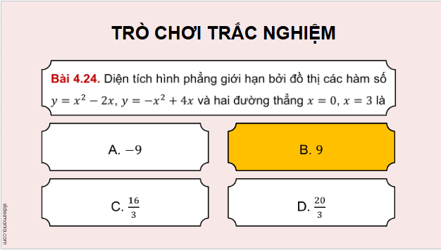 Giáo án điện tử Toán 12 Kết nối Bài tập cuối chương 4 | PPT Toán 12 Kết nối tri thức